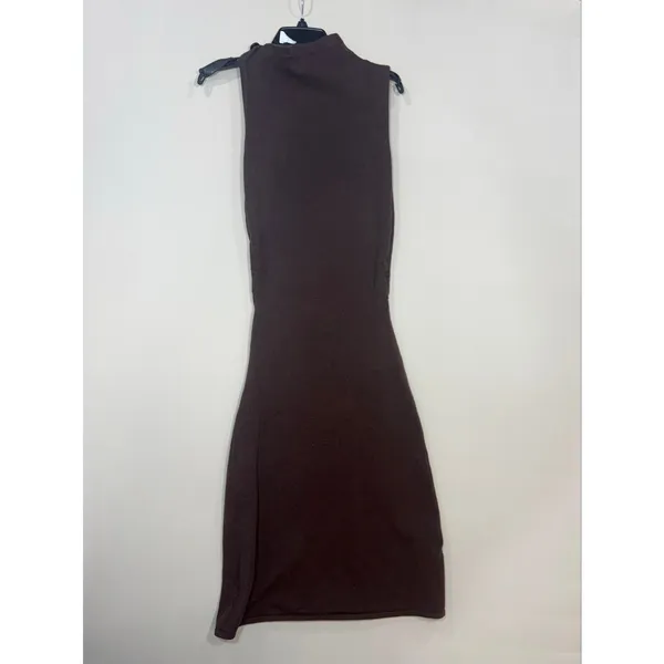 Modern Citizen Abel Sleeveless Asymmetric Knit Sweater Dress Small - Image 6