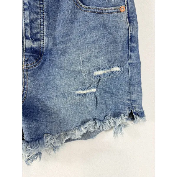 Free People We The Free Women’s Size‎ 28 Distressed High Rise Denim Shorts - Image 11