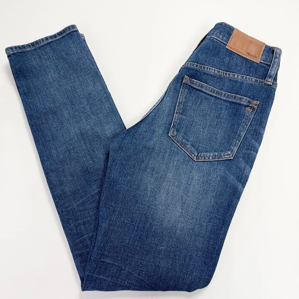 Madewell Womens‎ Jeans Size 23 The High Rise Slim Boy Jean Milton Wash Stretch - Image 12
