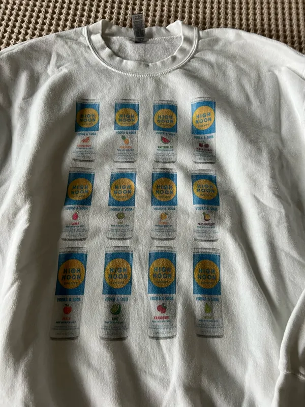 Barstool Sports High Moon white sweatshirt Size L #loungewear #sweatshirt - Image 2