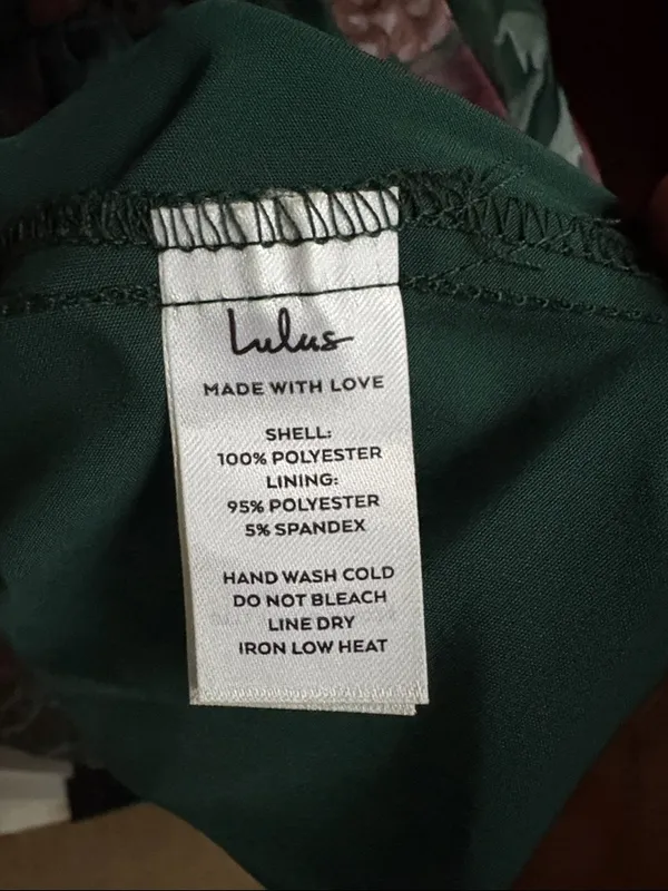 Like New Lulus Cherished Aura Green Floral Organza Bustier Midi Dress Size Small - Image 13