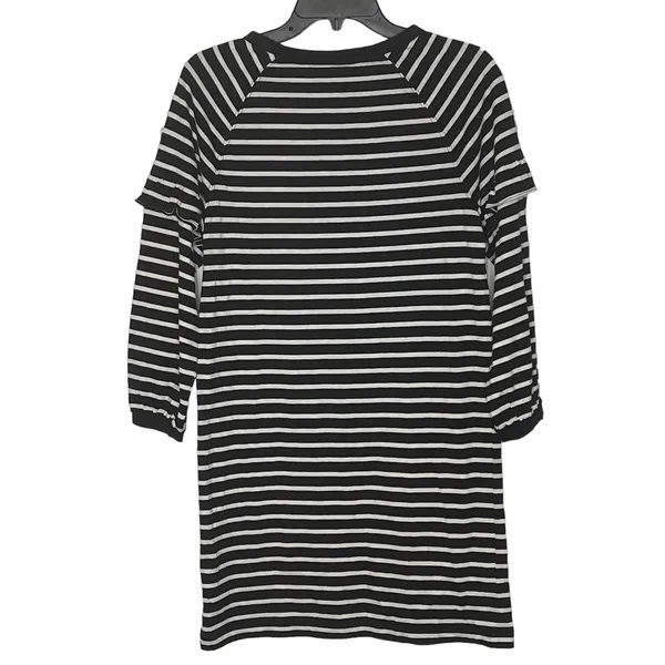 Gap T-Shirt Dress Size XS Black White Striped Womens Blended Fabric‎ LS Pullover - Image 8