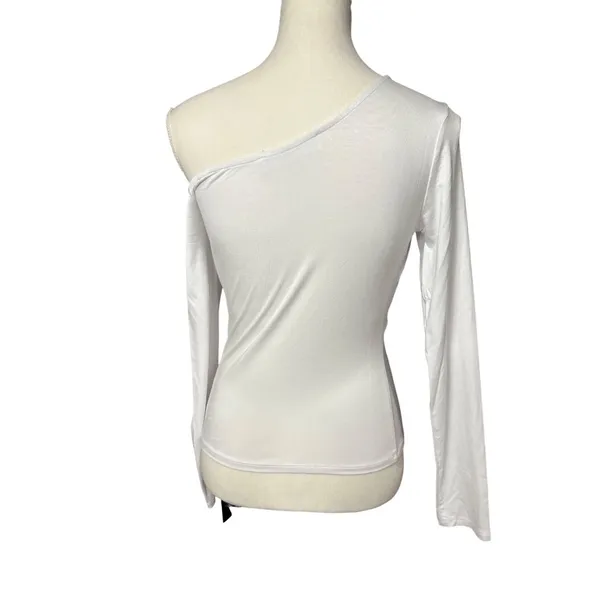 ASTR the Label Kora Top in White Small New Womens Long Sleeve Tee - Image 6