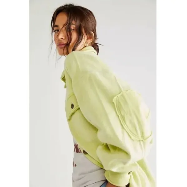 Free People Ruby Jacket Shacket Oversized Fleece Jacket - Image 3
