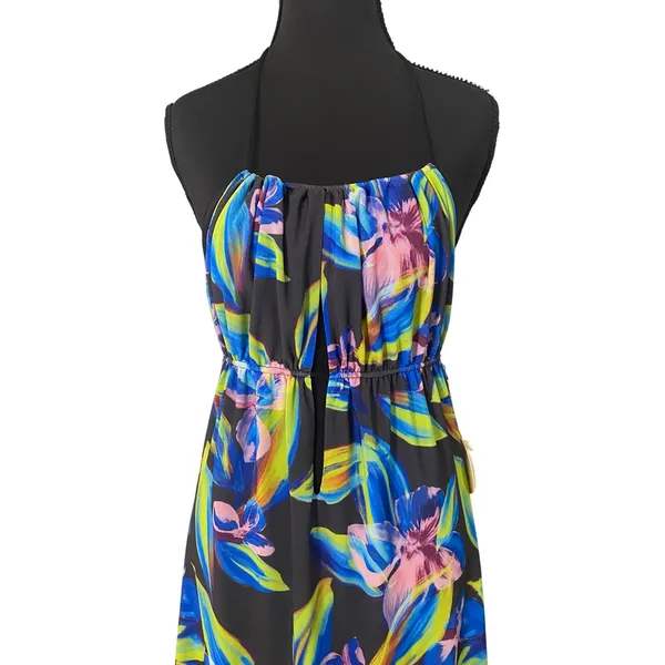 NWT Camila Coelho Maren Maxi Dress REVOLVE XL Tropical Floral Open Back Resort - Image 4