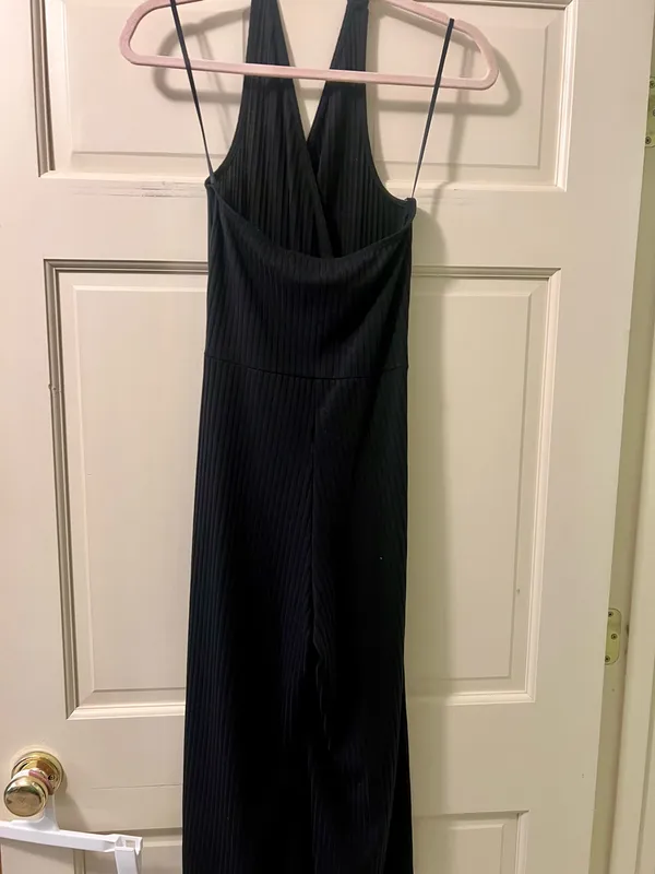 One Love Clothing black halter jumpsuit - Image 3