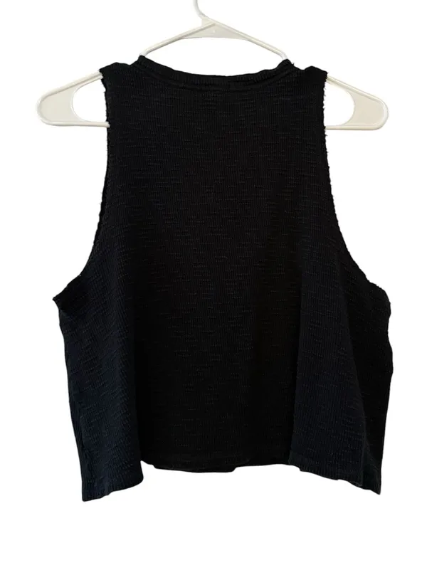 Aerie Sunspun Waffle Cropped Tank Top - Image 8