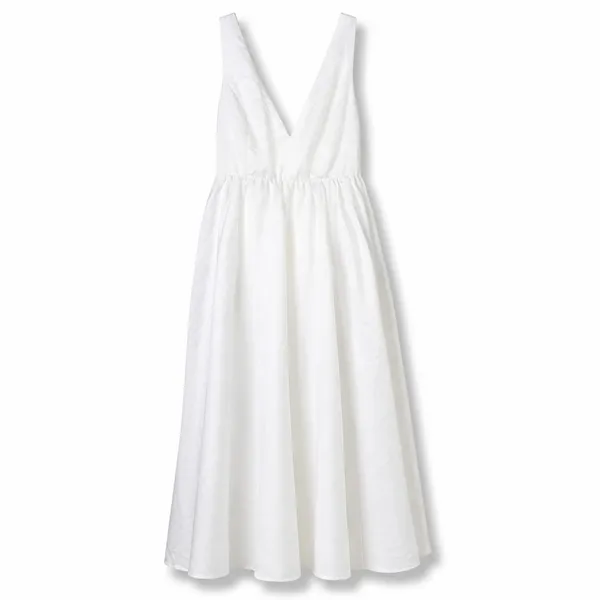 Lulus Lux Bridal NWOT Blissfully Beloved Ivory Backless A-Line Bow Wedding Dress - Image 7