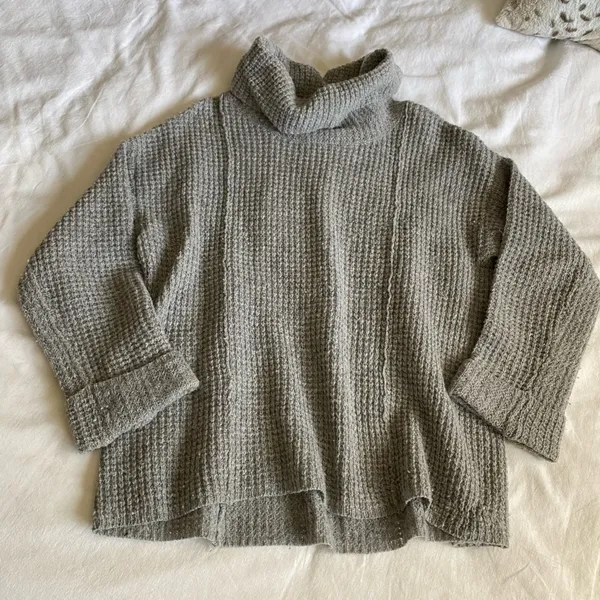 Grey free people sweater - Image 3