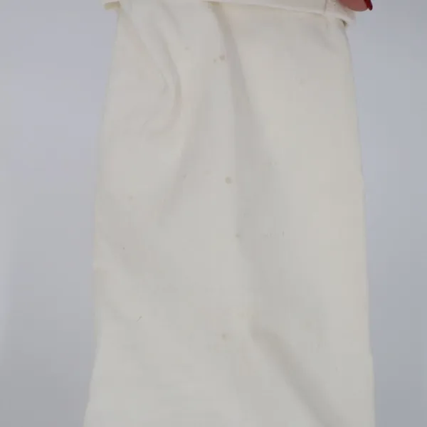 AGOLDE‎ Cream High Rise Straight Leg Crop Jeans Womens Size 32 - Image 7