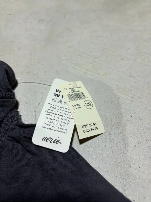 Aerie NWT Women's V-Neck Swing TANK Top XS MSRP$30 - Image 6