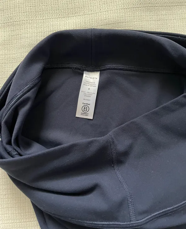 Athleta 7/8 Elation Tight - Navy - Image 6