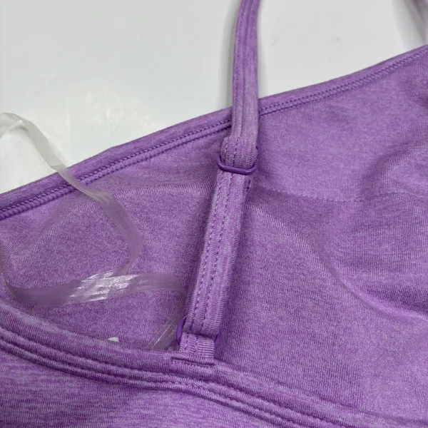 Offline by Aerie The Hugger Recharge Least Support Sports Bra Lilac Purple Small - Image 3