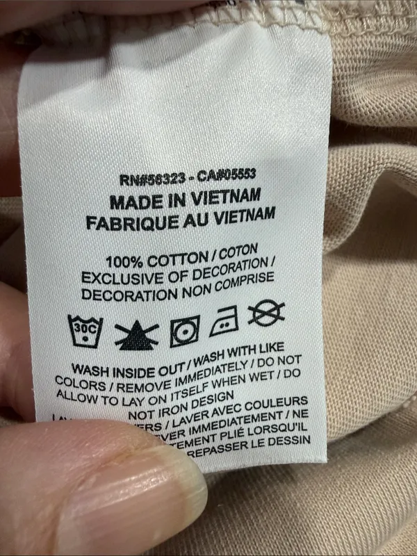 Nike Sleeveless Sleeveless Dress in Beige Size Large - Image 7