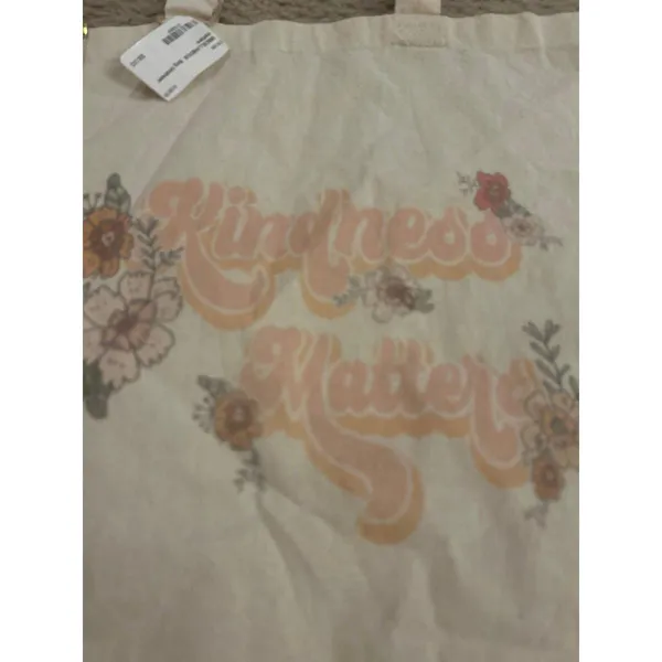 Kindness matter carry on reusable tote bag - Image 2