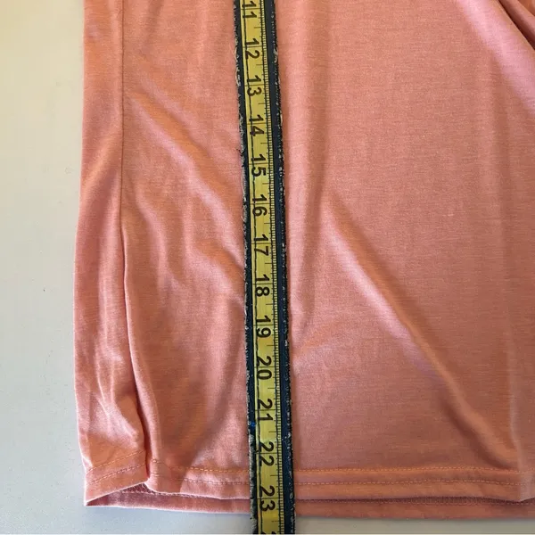 Wallflower Coral Short Sleeve Tee Pink Size M - Image 7
