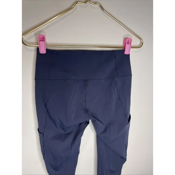 Arc'teryx Oriel Legging 26" Inseam Womens SMALL Pockets Navy Blue Hiking - Image 8