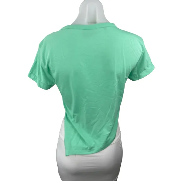 Gymshark Green Short Sleeve Yoga Gym Workout Athletic Activewear T-Shirt Top XS - Image 4