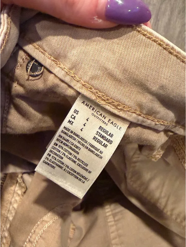 American Eagle Mom Straight Jeans Stretch - Image 3