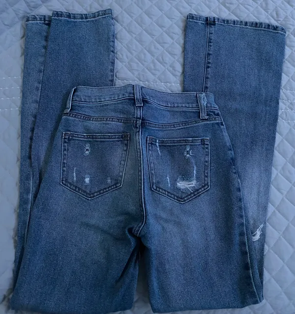 Bootcut Blue Jeans Size 24 - Image 4