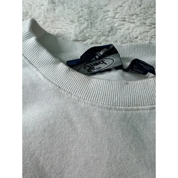 Forever 21 x Ford Mustang Racing Sweatshirt S Rhinestone Distressed Y2K - Image 5