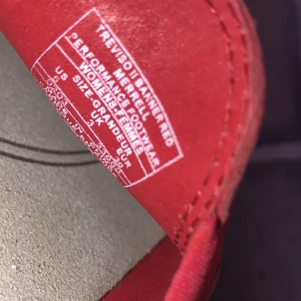 Merrell Treviso II banner red size 5 slip on shoes - Image 5