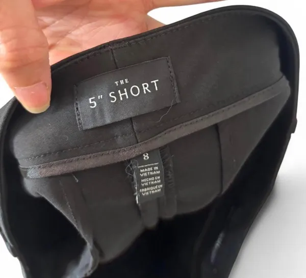 The 5" Short Black Size 8 - Image 3