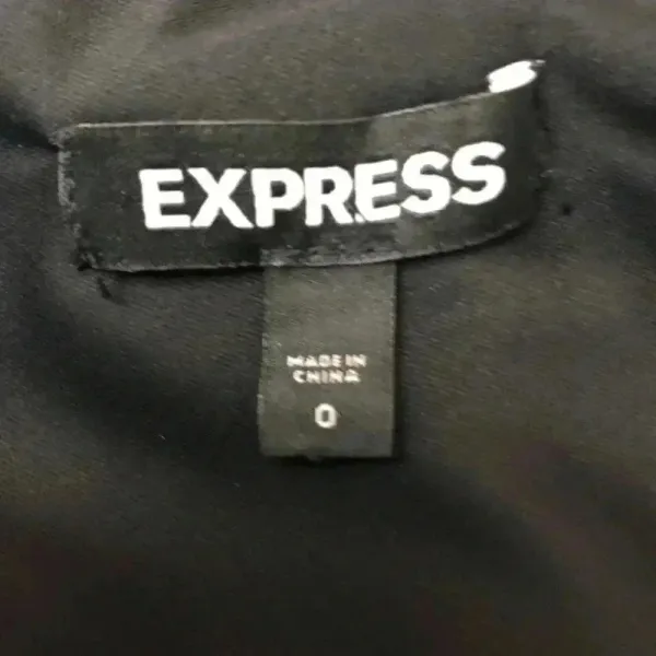 Express Black Cocktail Dress Sz 0‎ - Image 5