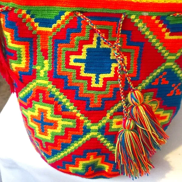 Caribbean hand weaved basket beach bag- fair trade (host pick!) - Image 2