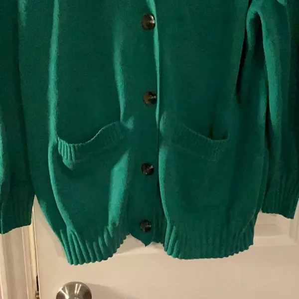 Who What Wear Green Women's Cardigan Sweater SZ L NWOT - Image 10