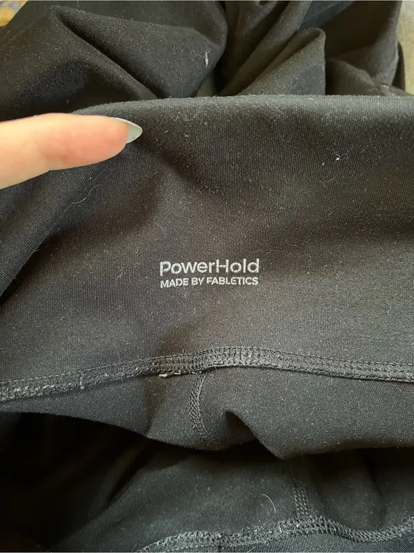 Fabletics Black High-Waist Ruched Side Leggings - Image 7