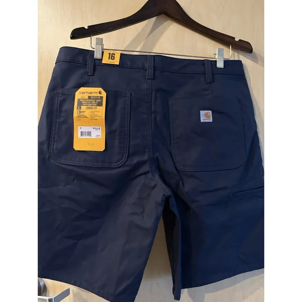 Carhartt Work Shorts Women's 16 Rugged Flex Professional Series Loose Fit NWT - Image 3