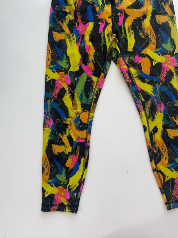 lululemon Wunder Train High-Rise Tight 25" - Undertone Black Multi - Size 12 - Image 5