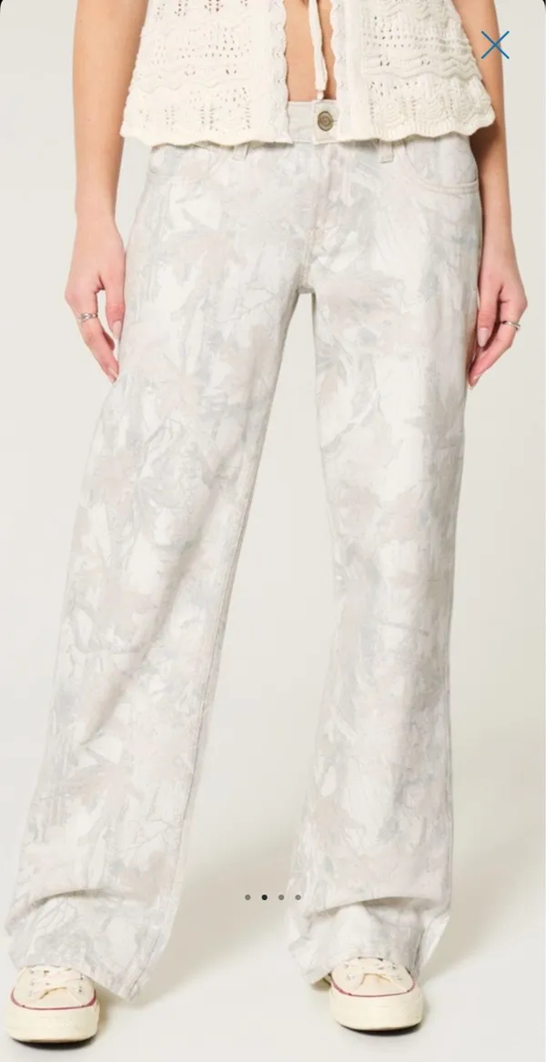 Hollister Low-Rise Jeans Camo Baggy - Image 2