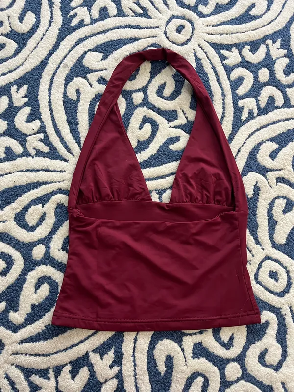 Amazon Red Halter Top - Image 2