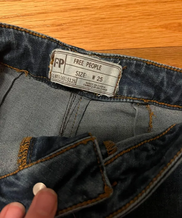 Free People Flare Jeans Just Float On - Image 3