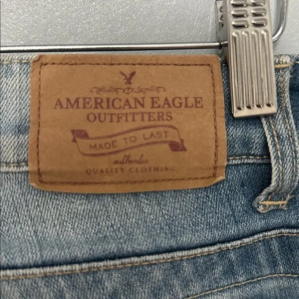 American Eagle Women Skinny Jeans Light Wash Stretch Denim 2 - Image 5