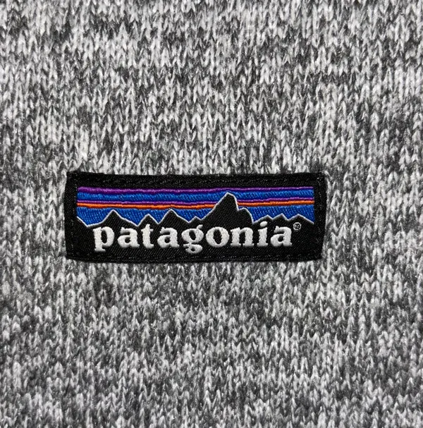 Patagonia Chi Omega Gray Quarter Zip Pullover - Image 4