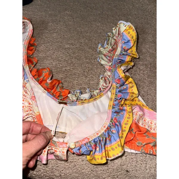 Free people as it was cropped bra top multicolor - Image 2