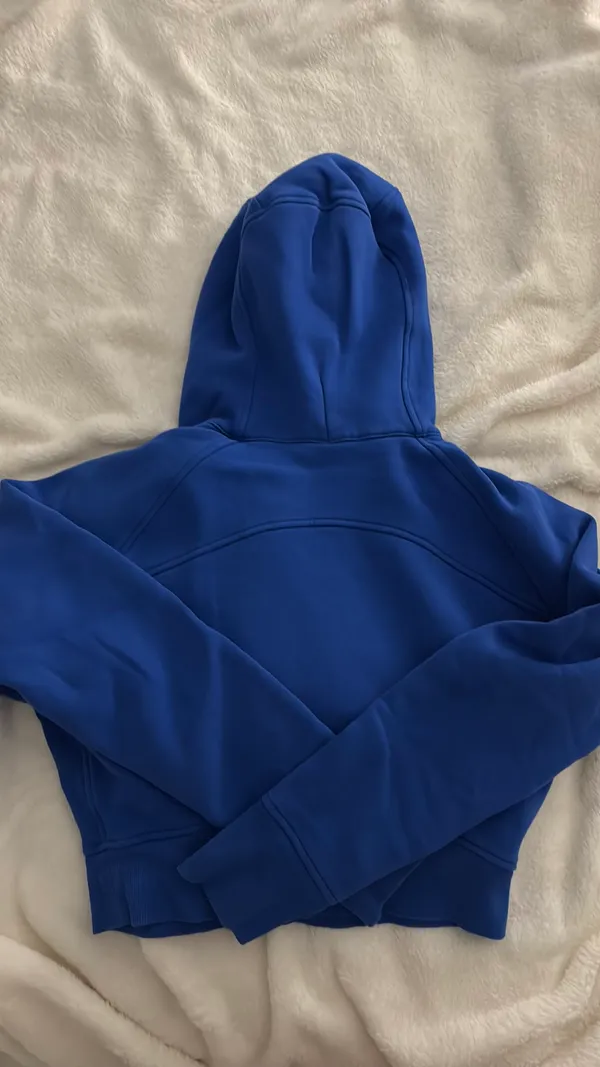 Lululemon Cropped Fitted Scuba Hoodie - Image 3