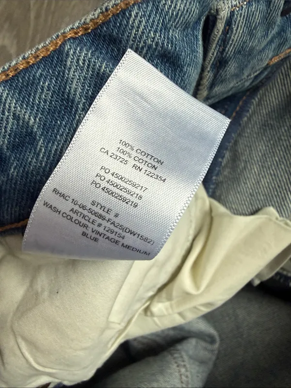 NEW Aritzia Denim Forum Sadie Relaxed Mid-Rise Straight Jean 26 - Image 8