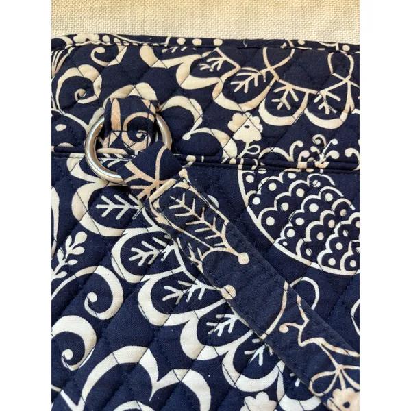 Vera Bradley Night and‎ Day Hipster Crossbody Bag Retired Floral Paisley Quilted - Image 3