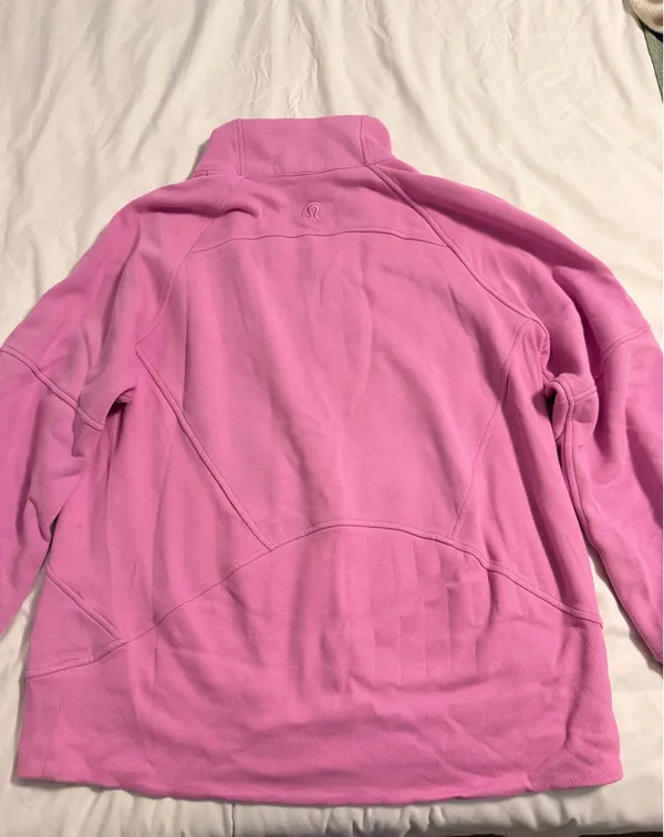 Lululemon Scuba Oversized Half-Zip Funnel Neck M/L - Image 3