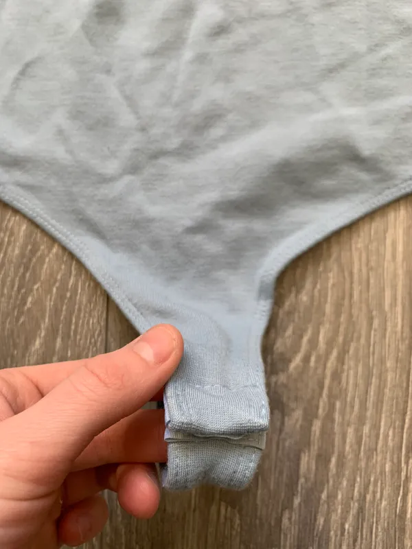 Guess Blue Thong Bodysuit - Image 3