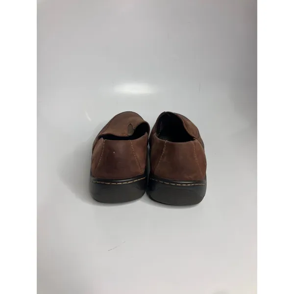 Born Loafers Womens 9 Brown Good Leather Slip On Comfort F49523 - Image 4