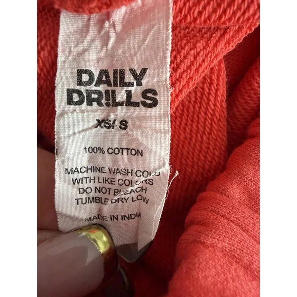 Daily Drills Sweatpants Red Women's Size XS/S - Image 11