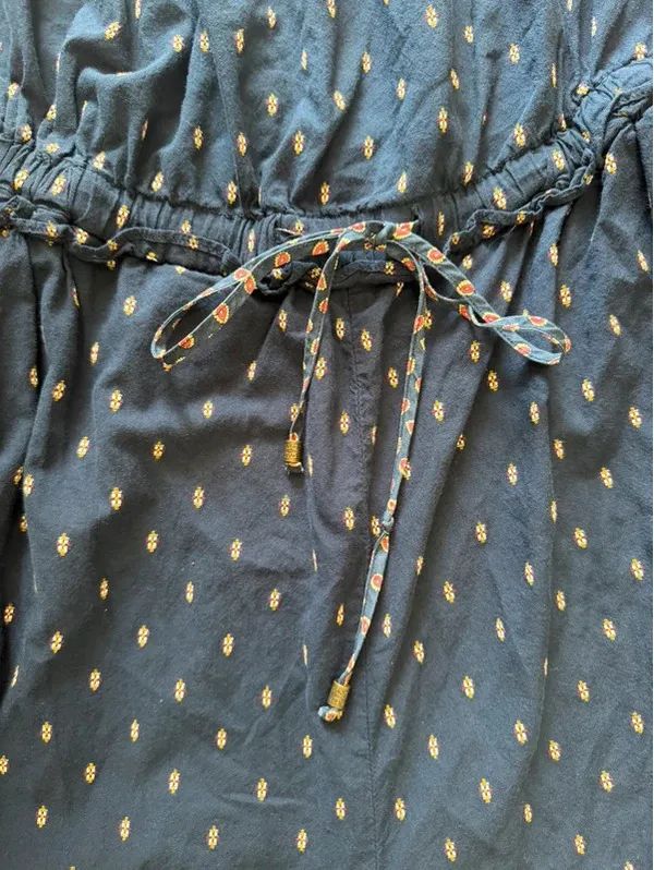 Anthropologie Findley Off-The-Shoulder Navy Blue Jumpsuit Women's - Image 2