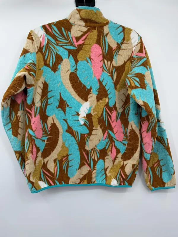 Patagonia Synchilla Snap-T Feather Dance Fleece Pullover Women’s M SP16 - Image 3