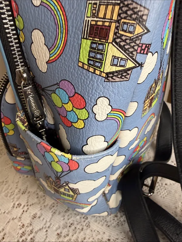 Loungefly x Disney Pixar Up Balloon House Mini Backpack - Blue - Image 7