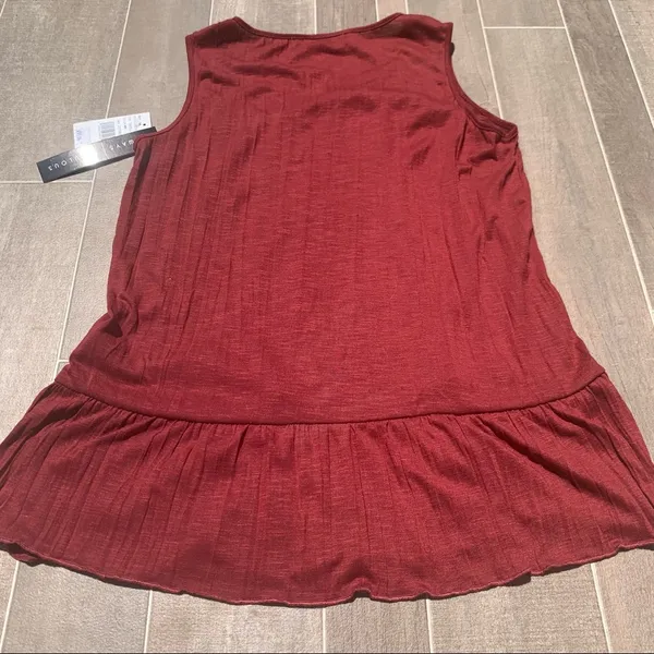 Absolutely Famous Red Wine Tank Top; small women’s - Image 7